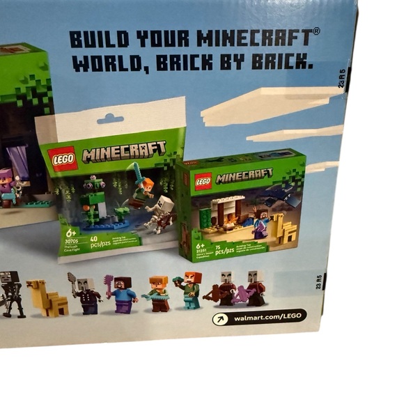 LEGO Minecraft 5-in-1 Gift Set with 15 Characters…522 Pieces. Brand New! - Picture 11 of 11